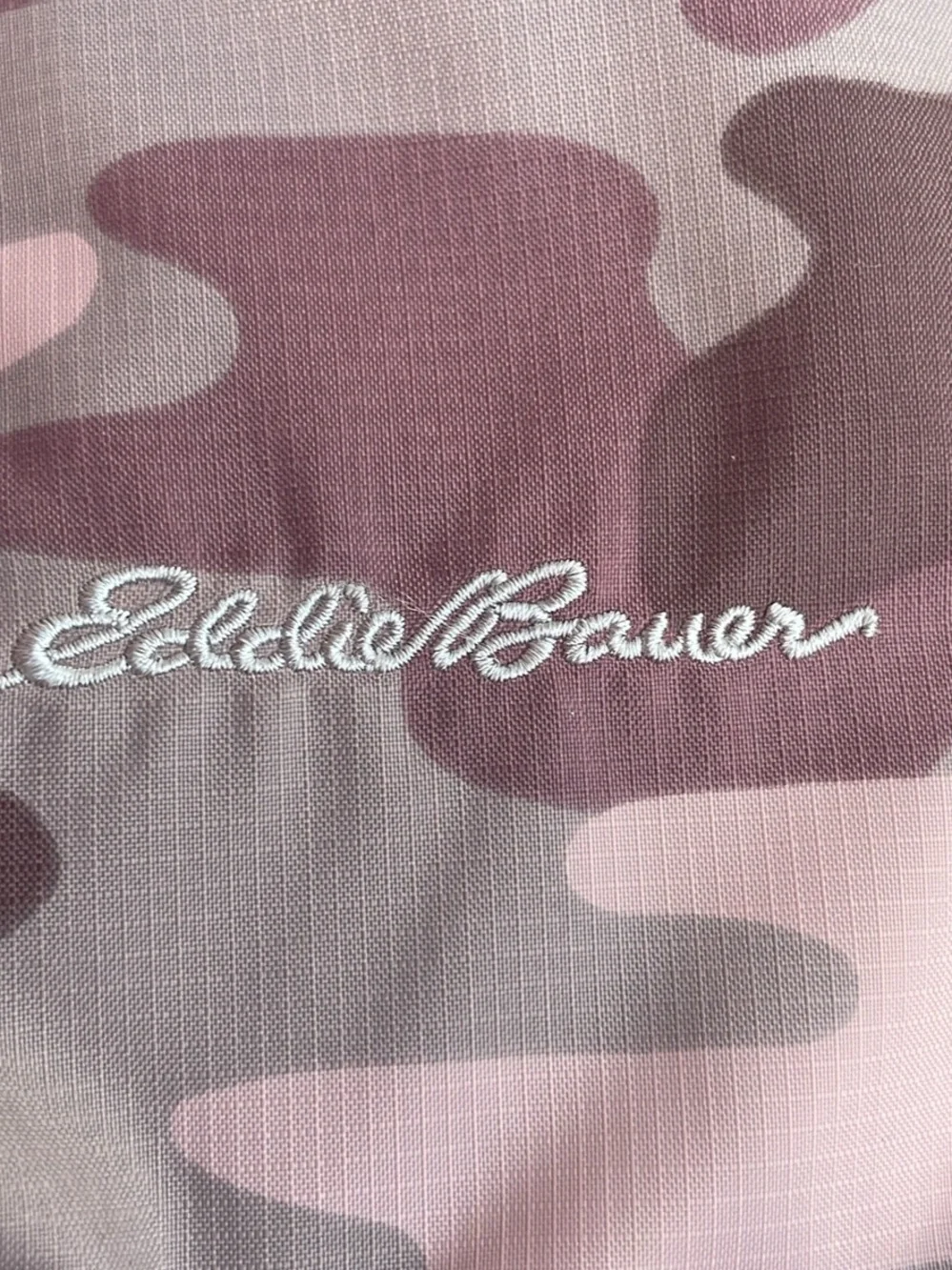 Eddie Bauer Mauve Camo Backpack